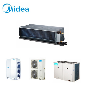 Midea CE Certification DC Ec Fan Motor Ceiling Type Water Chilled Concealed Ducted Fan Coil Unit